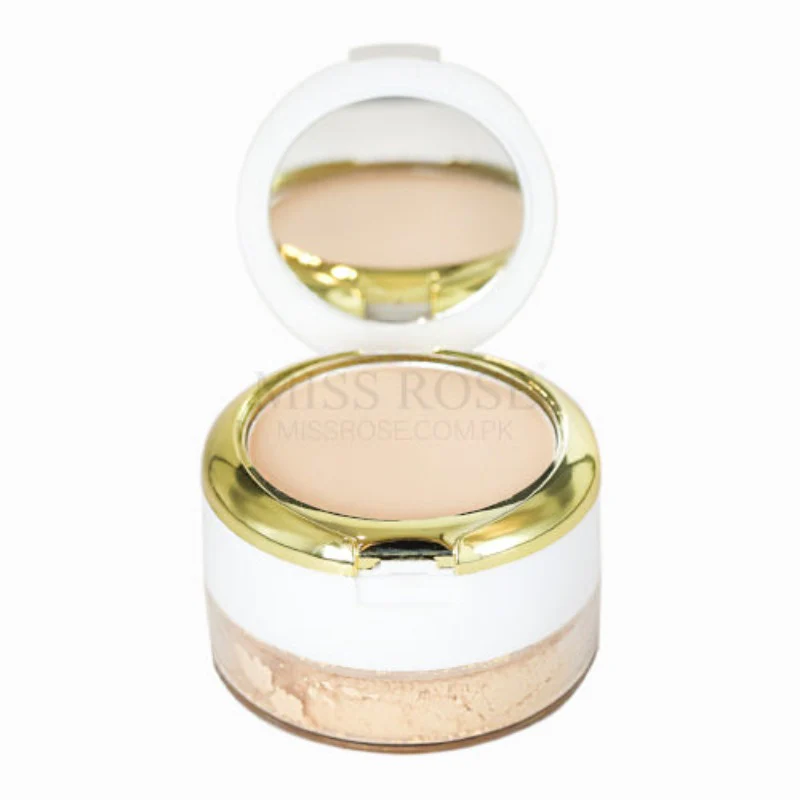 Miss Rose 3D Pearl Whitening Compact Powder & Loose Powder - Image 9