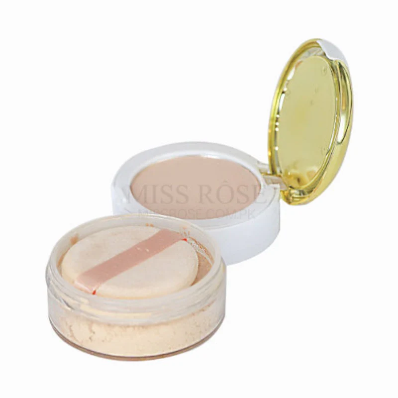 Miss Rose 3D Pearl Whitening Compact Powder & Loose Powder - Image 5