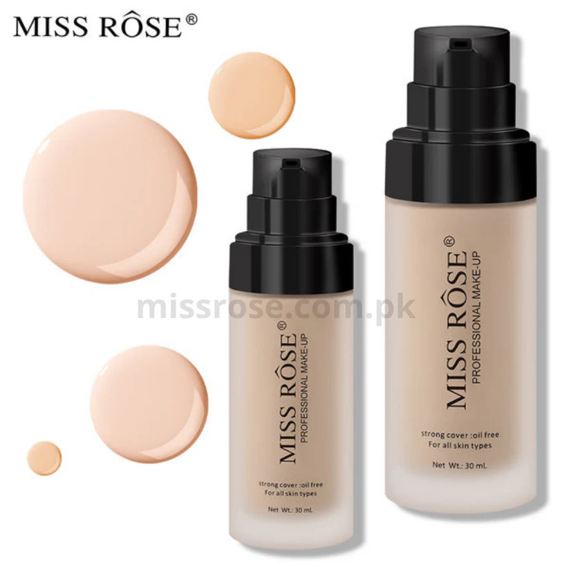 Miss Rose Oil Free Foundation - Image 2