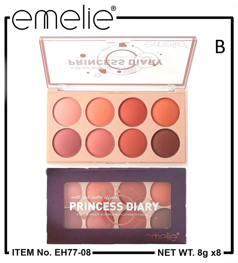 Princess Diary 8 Color Blusher/Eyeshadow - Image 3