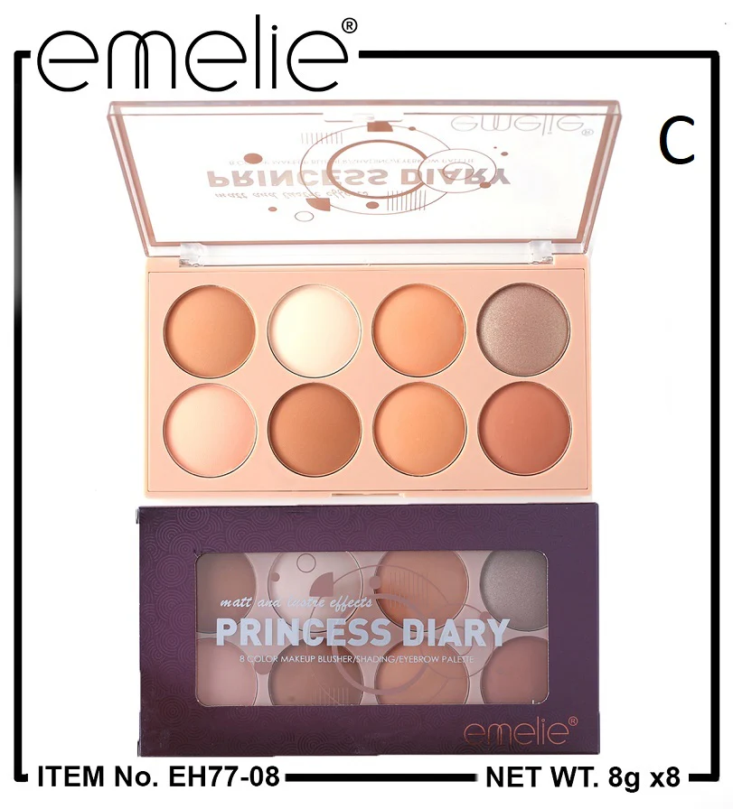 Princess Diary 8 Color Blusher/Eyeshadow - Image 5