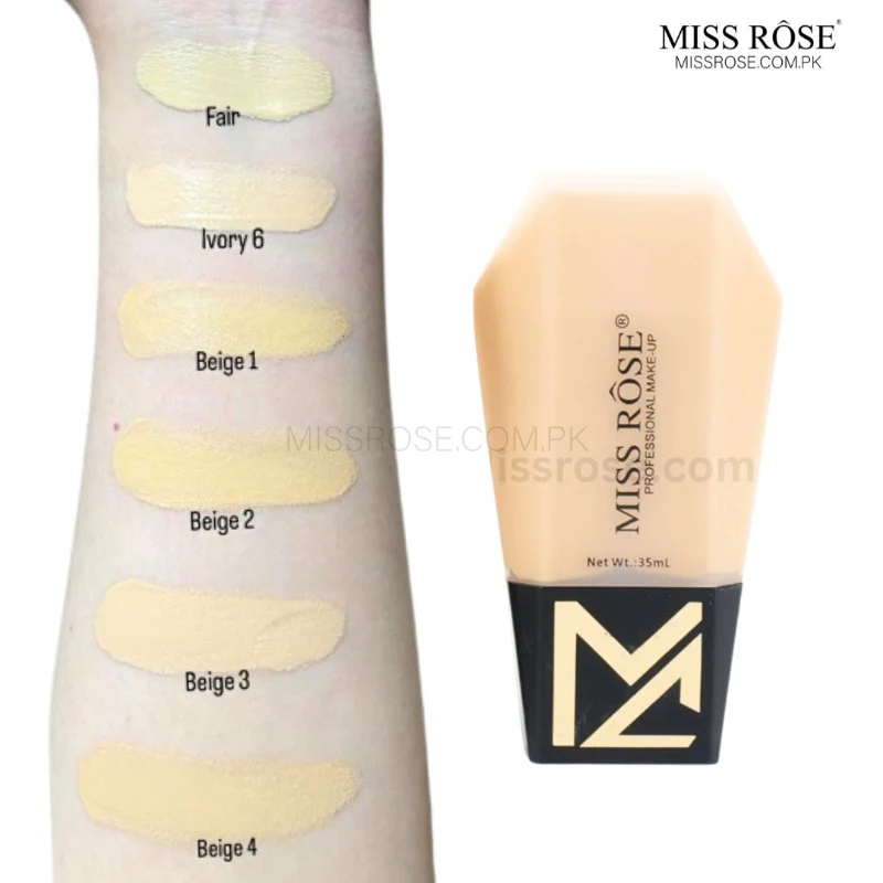 Miss Rose New High Coverage Foundation